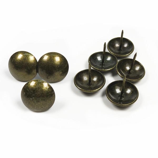 Buy cheap Black Nickel Tack Decorative Upholstery Nails Light Weight For Wood Furniture from wholesalers