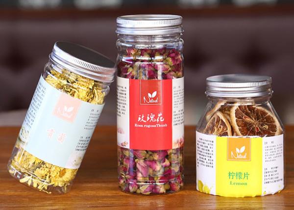 Buy cheap 295ML 350ML 380ML Dry Food Storage Plastic Jar Containers With Lid from wholesalers