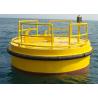 Buy cheap Foam Filled Marine Cylindrical Steel Mooring Buoy With High Toughness from wholesalers