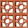 Buy cheap Partition Wall Decorative Breeze Block Antique Background Ceramic Hollow Bricks from wholesalers