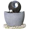 Buy cheap Modern Black Marble Outdoor Sphere Water Fountains For Garden from wholesalers