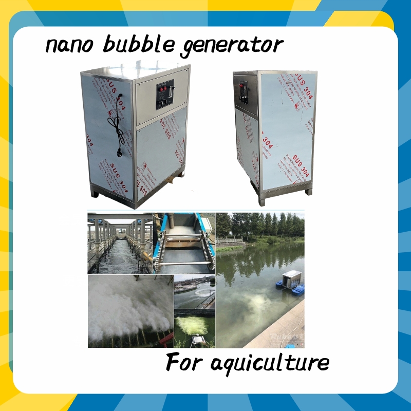 0.55kw Micro-nano Bubble Generator for Aquaculture and River Treatment 1t/h Capacity