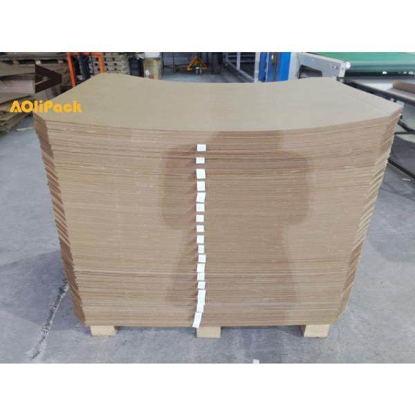 Buy cheap Recycled Cardboard Kraft Paper Push Pull Forklift Slip Sheet For Pallets from wholesalers