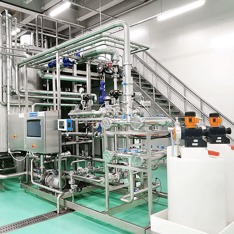 Small Full Set Mini Milk Processing Plant / 100kw Dairy Processing Equipment