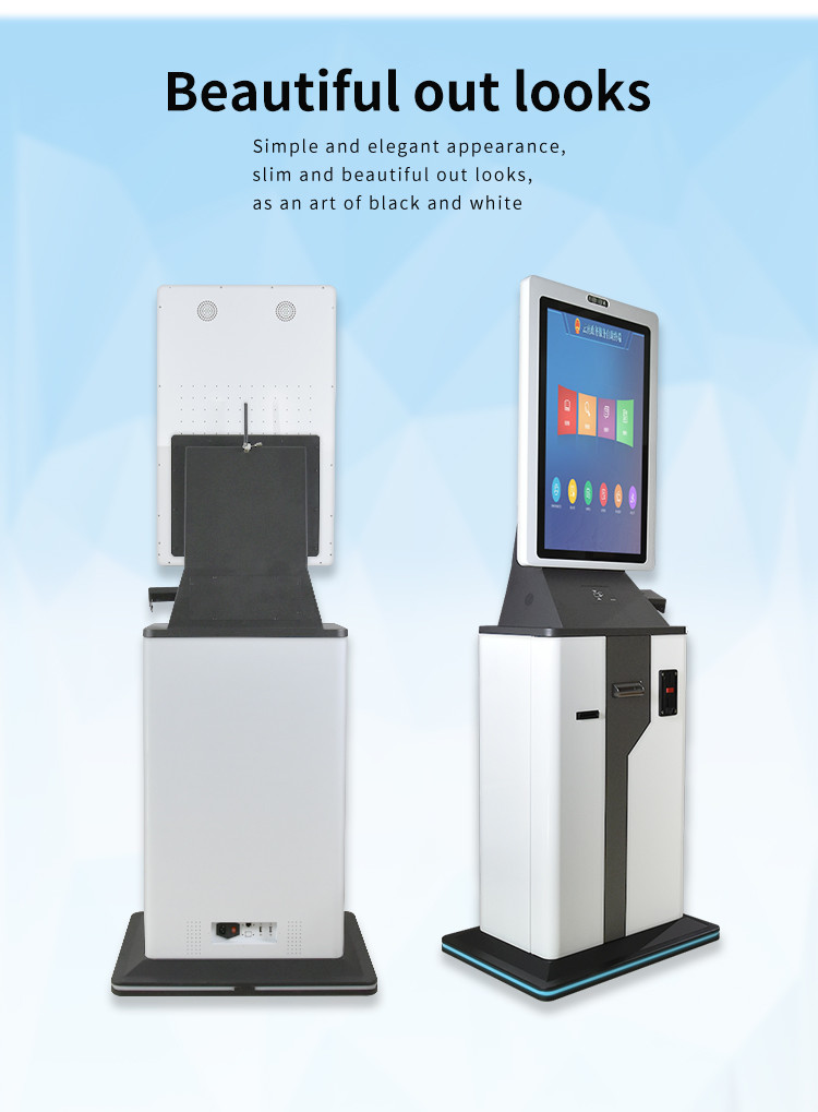 Standing Restaurant Ordering Kiosk