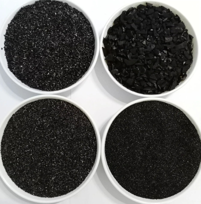 Black Activated Carbon C Amorphous Particles Sewage Treatment Chemicals