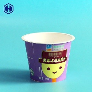 Vivid Colorful Plastic Milkshake Cups Strong And Hygienic Resist Humidity