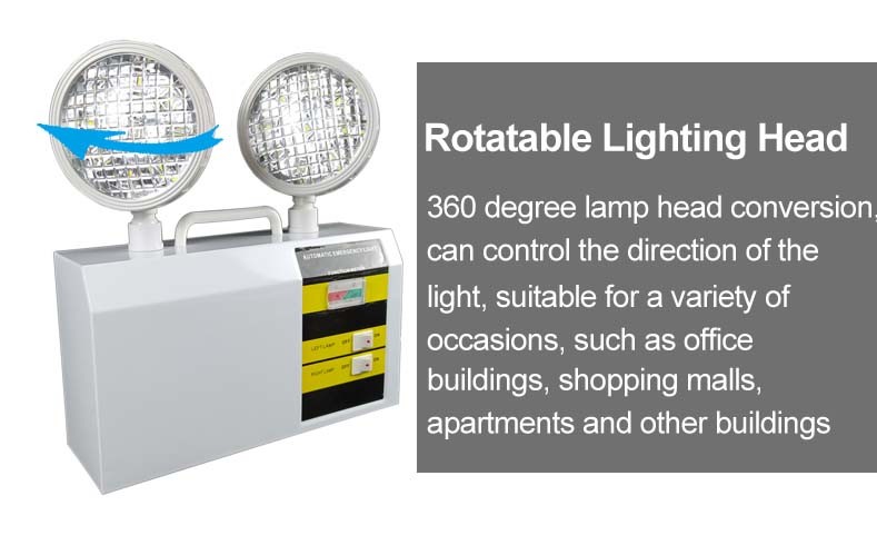 Switch Control Alloy 240V 5000k LED Twin Spot For Office Buildings