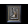 Buy cheap Right Here Waiting Western Bronze Sculptures Beautiful Design Anti Corrosion from wholesalers