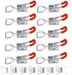China L Shaped Adjustable Spring Draw Toggle Latch Toggle Clamp Latch on sale