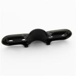 Black JY-14 SPCC Metal Pipe Connector Joint Electroplate Surface