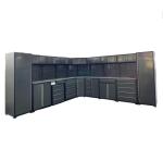 2024 Car Repair Tool Cabinet with 5 Inch PU Casters and Durable Stainless Steel