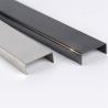 Buy cheap 201 304 U channel polished stainless steel edge trims decorative metal strips from wholesalers