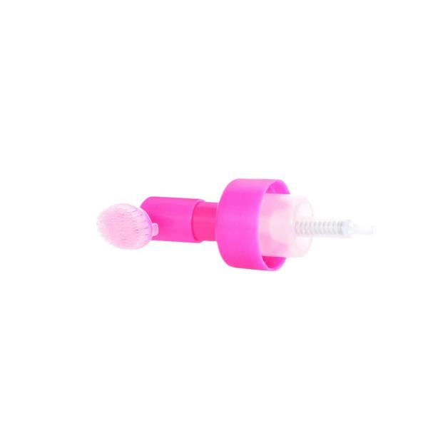 Quality Plastics Silicone Brush Foam Pump 42/410 43/410 Facial Cleanser Soap Dispenser for sale