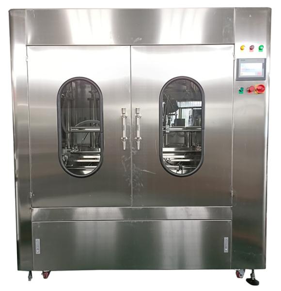 Buy cheap Stainless Steel Frame 6 Head Linear Vacuum Capping Machine from wholesalers