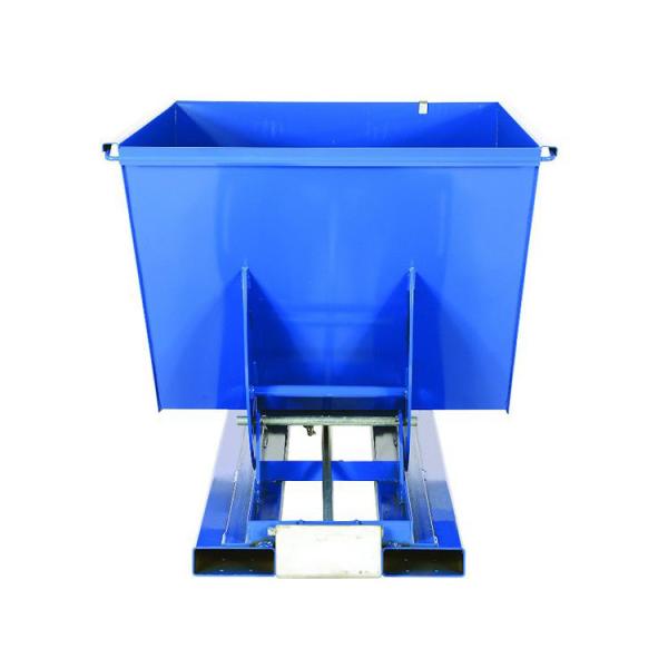 Buy cheap Metal Forklift Tipper Bins Self Dumping Tipping Bin Forklift Waste Bins Attachment from wholesalers