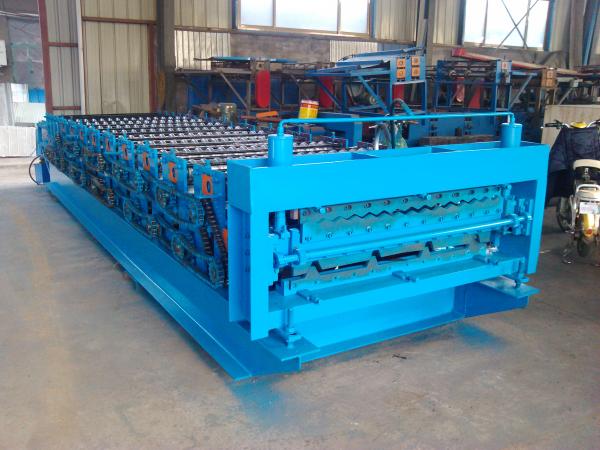 Buy cheap double roof tile roller machinery from wholesalers