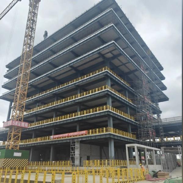 Buy cheap Custom Prefabricated Metal Warehouse Q235 Q355 Steel Frame Prefab Building from wholesalers