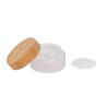 Buy cheap 10ml 30ml 50ml 100ml 150ml 200ml 250ml Frosted Glass Cream Jar With Bamboo Lid from wholesalers