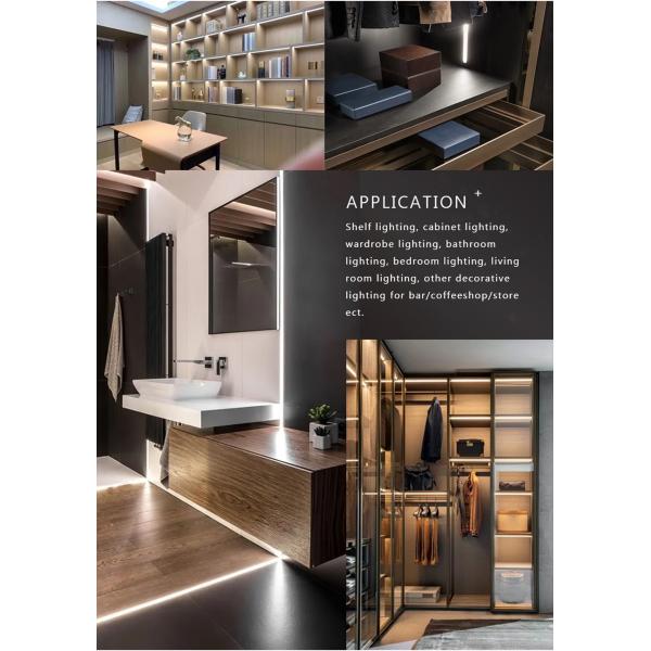 420leds/M Colorful COB LED Strip Lights 12V 24V Flexible RGB For Aluminum Profile