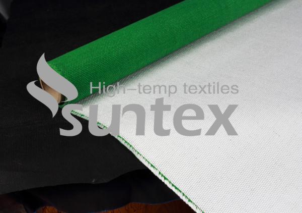 Buy cheap PU coated fiberglass fabric ventilation duct heat insulation welding protection flame retardant from wholesalers