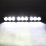 led light bar offroad single row 10W CREE LED PC lens DHCB-L90SDC