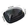 Buy cheap Transparent PP Roast Chicken Plastic Container Black Bottom Anti Fog Lid from wholesalers
