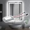 Buy cheap 110V 240VAC LED Strip Light Controller Touch Button Wall Switch for Smart Mirror from wholesalers