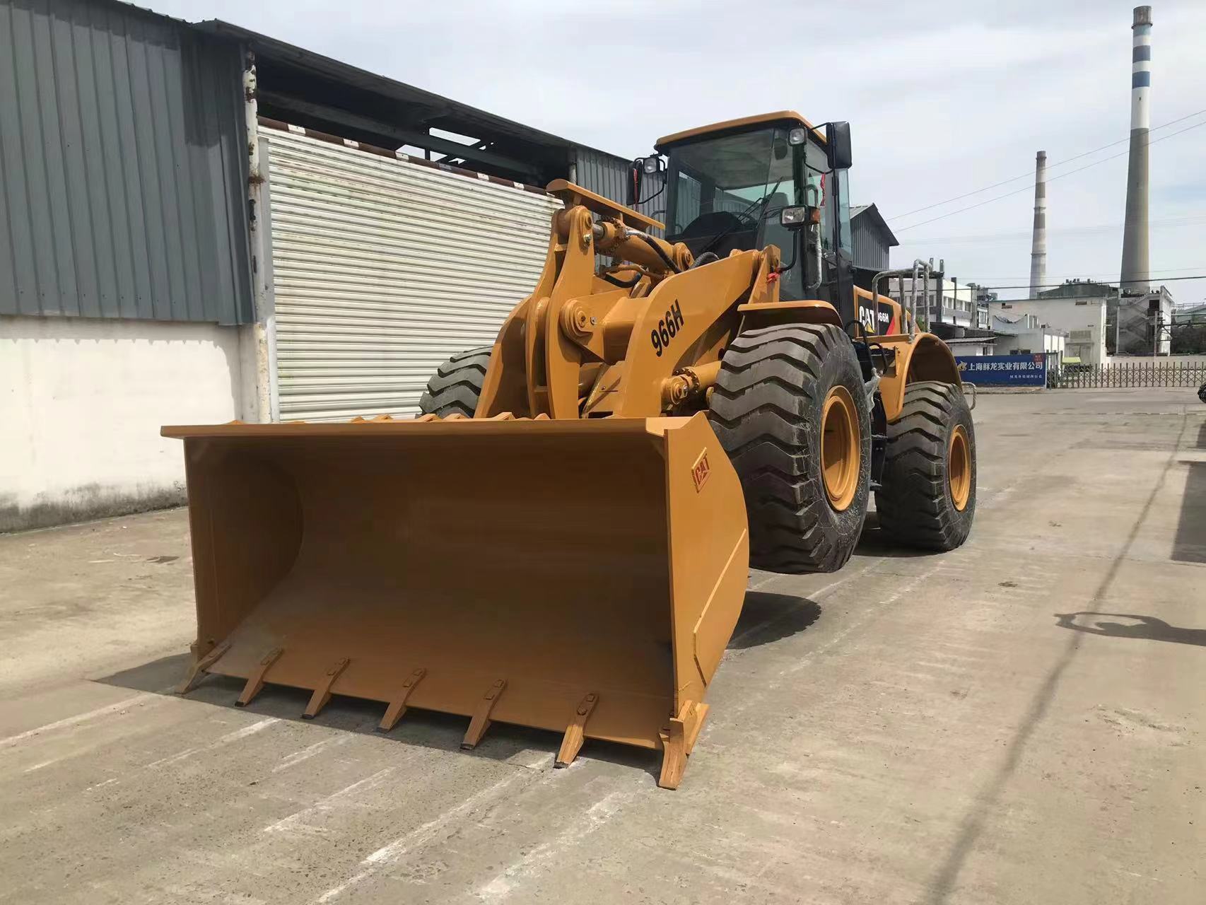 9TON Operating Weight Used Caterpillar 966H 966F Wheel Loader in Good Condition