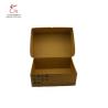 Buy cheap Brown Kraft Corrugated Boxes Watermark White Logo Varnish Kraft Paper Shoe Box from wholesalers