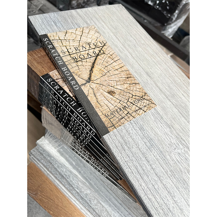 Coated Burned Carbonized Wood Based Panels Paulownia 10mm
