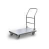 Buy cheap 300KG 400KG Heavy Duty Platform Trolley Blue Hand Truck Push Cart from wholesalers