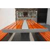 Buy cheap Customized Wood Dining Table Bench Set For Garden Courtyard Restaurant from wholesalers