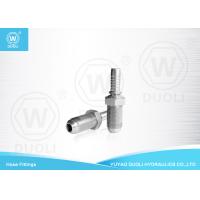 Buy cheap Straight JIC Hydraulic Hose Fittings Male 37° Cone Seat SAE J514 Bulkhead product