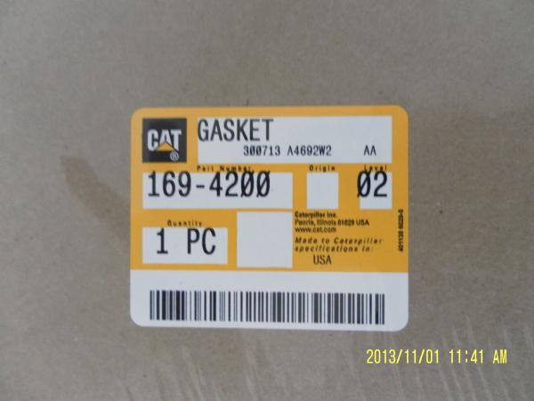 Buy cheap CAT-parts Generator Parts Engine 3306 , Part Number 169-4200 , Gasket from wholesalers