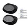 Buy cheap Black Melamine Plates 12 Inch Diameter Extra Large 14 Size from wholesalers