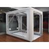 Buy cheap White Rectangle Inflatable Camping Tent 400D Oxford Air Pole Isolated Tent L3XW2XH2.2M from wholesalers