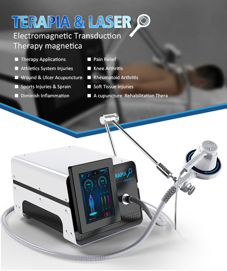 Laser Magnetic Therapy Device Pain Relief / Physical Therapy With Dual Energy Treatment