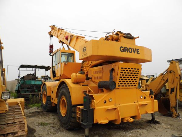 Buy cheap USED GROVE RT750 50t ROUGH TERRAIN CRANE FOR SALE from wholesalers
