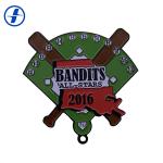 Round Shape Metal Enamel Pin Badges , Team Trading Pins Size Customized