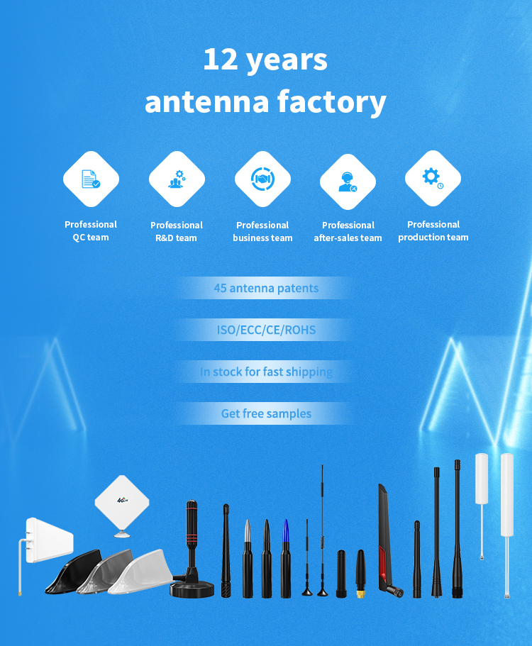 700-2400mhz Waterproof MIMO Router 4G Antenna Outdoor Booster with N Female Connector