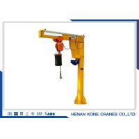 Buy cheap 5000kg Electric Jib Crane , Stationary Workshop Jib Crane product