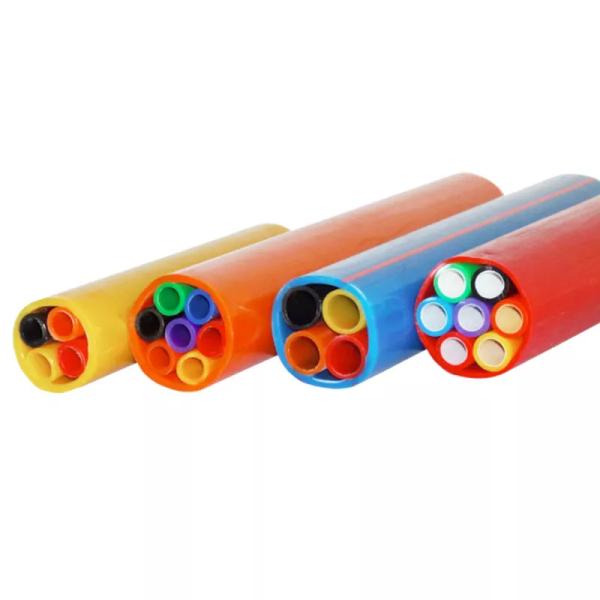 Buy cheap 2 4 7 Way Hdpe Microduct Pipe Direct Buried For Optic Fiber Air Blowing Cable from wholesalers