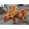 Buy cheap Coin Operated Large Ride On Dinosaur Animatronic Dinosaur Walking Ride On Car from wholesalers