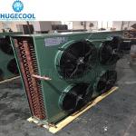 Horizontal tube and shell water cooled condenser