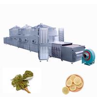 Buy cheap Fly Larvae BSF Larva Sterilizatio Microwave Drying Machine PLC Control product