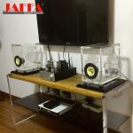 Customizable Transparent Acrylic Speakers For Bar Clear Acrylic Speaker Box