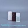 Buy cheap Wholesale 5ml PP Durable Small Round Brown And White Plastic Bottle Food Grade Private Label Medicine Liquid Packaging from wholesalers