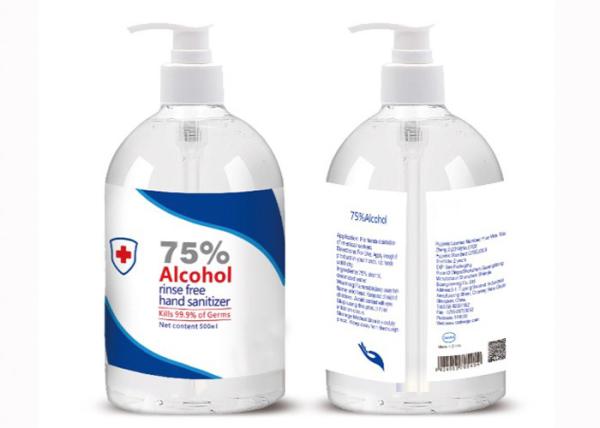 Buy cheap Odorless Hand Disinfection Products Alcohol Based Hand Sanitizer Kill Virus from wholesalers