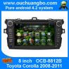 Buy cheap Ouchuangbo Car GPS Navi DVD Android 4.2 for Toyota Corolla 2008-2011 Stereo Radio Player OCB-8812B from wholesalers